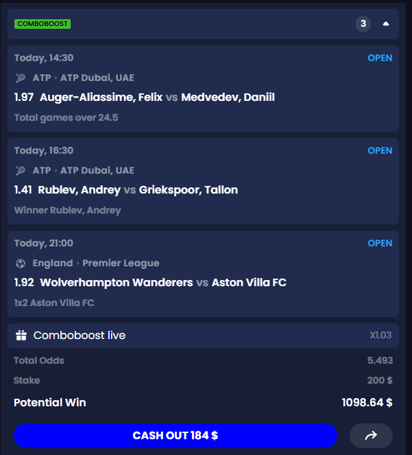 I'm a little rusty when it comes to tennis but let's see