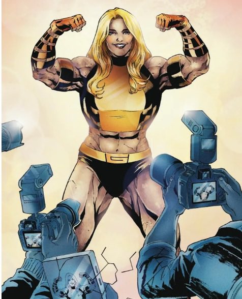 Comics, baby. I just love ‘em. 

Granite is back, and ready to crush you if you don’t support her. 

kickstarter.com/projects/tinyi…