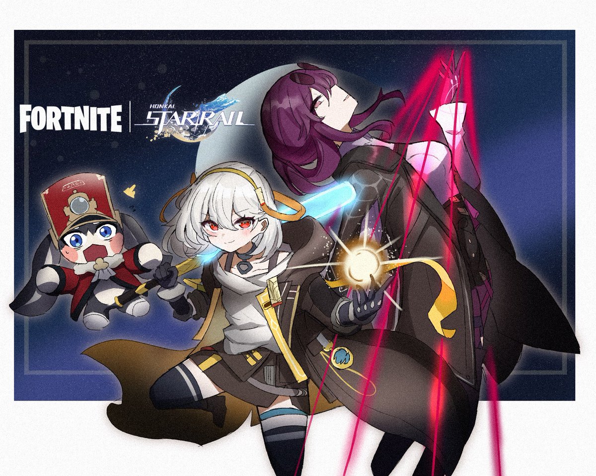 PePa_Xgame's tweet photo. #Fortnite #FortniteArt 
HSR × Fortnite !!! 🌟✨️🌟 https://t.co/c9Zmd387yY