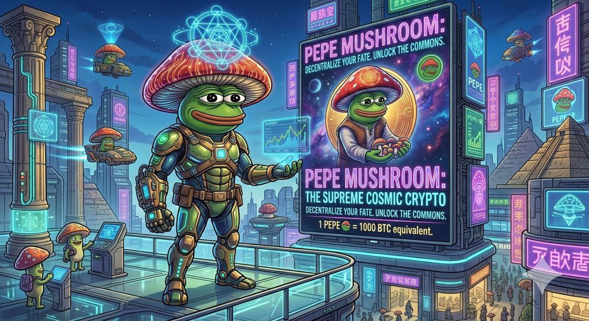 Pepe Mushroom - $PMUSH tweet media