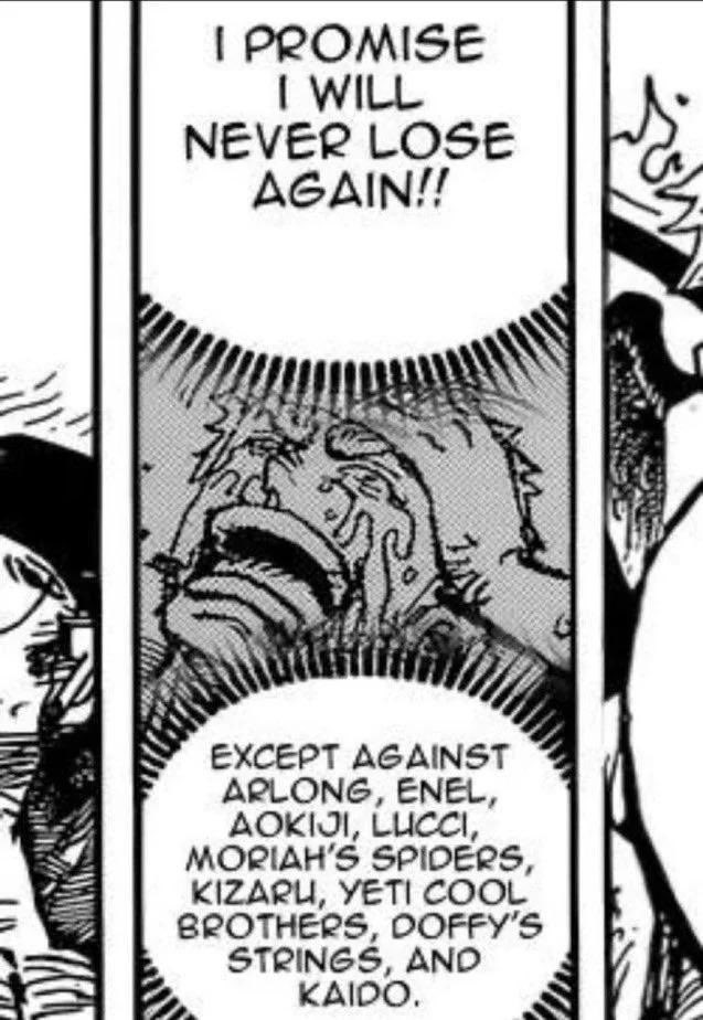 19thHYPOCRITE's tweet photo. #ONEPIECE1175 
Doffy would have been the 11th nigga to beat his ass after he lied about never losing again https://t.co/osyvu0Jgv1