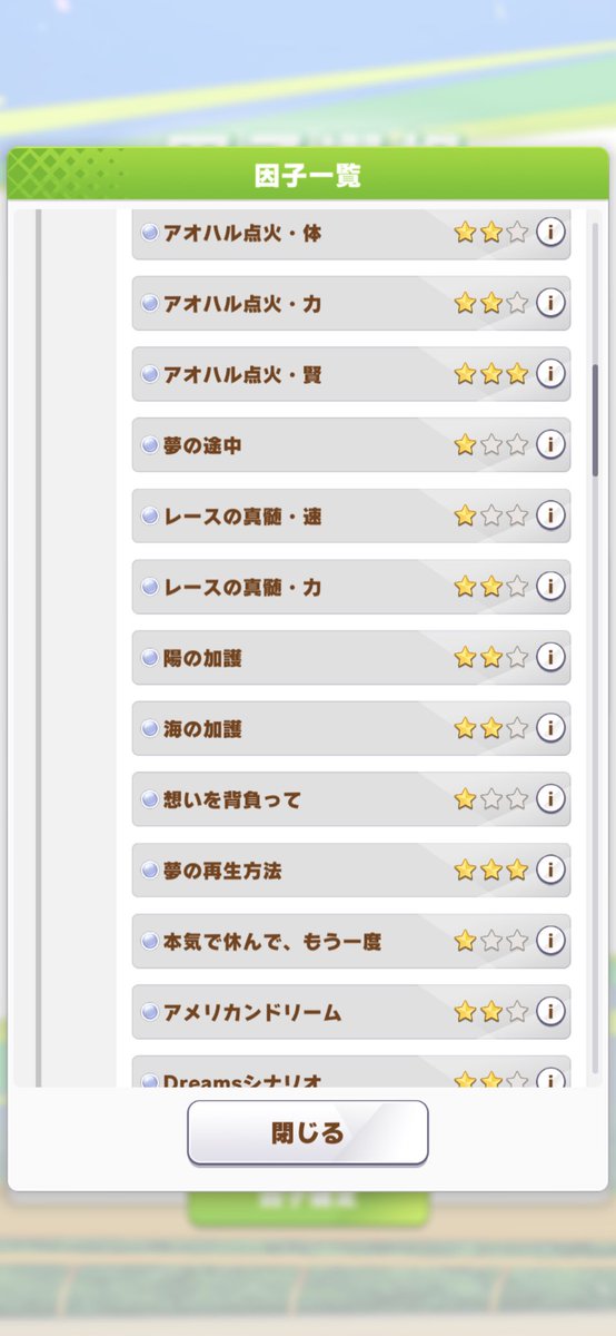 初シナリオ12種！
⭐︎少ないけどずっと11しか出なかったから嬉しい