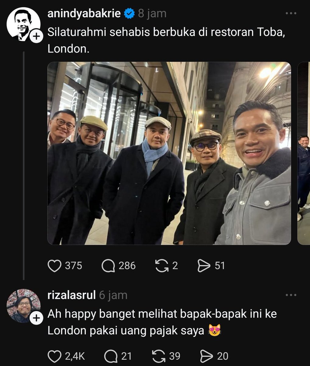 Ini beneran mereka ke London pake uang pajak kita?
