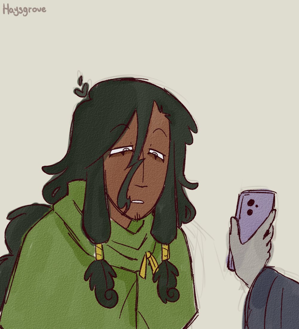 teaching Fern about cryptids (awesome) (he doedsnt understand a damn thing)