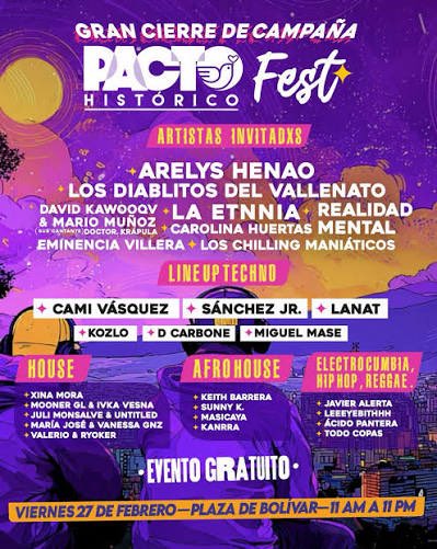 eduardsarmiento's tweet photo. Los del jamming que se volaron // Los del Pacto Fest que nunca te abandonan 🫶🏼
Nos vemos mañana en el #PactoFestConIvan !!!
@PactoCol @IvanCepedaCast https://t.co/pUlDgtMdVg