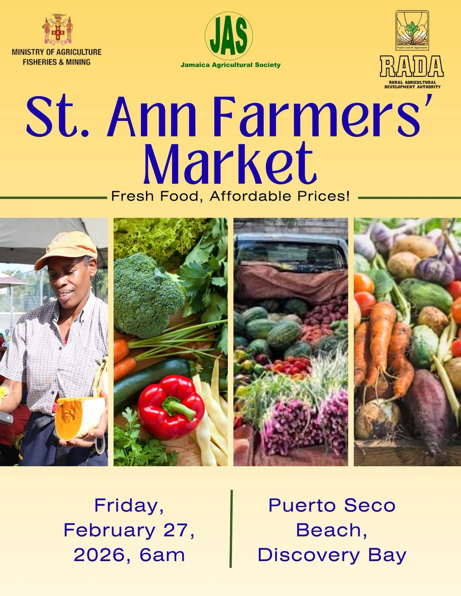 floydgreenja's tweet image. Farmers Friday!!! St Ann we coming to you #FarmersMarket