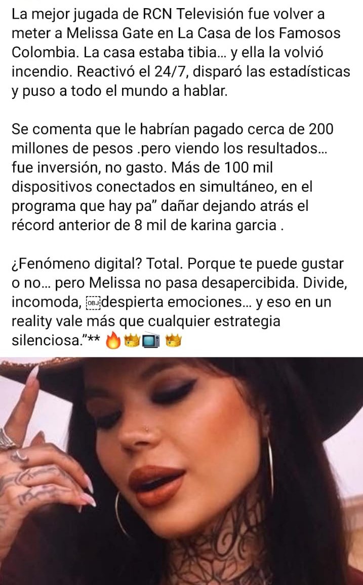 Angieoulook_'s tweet photo. @meligate_ Y lo lograste de una manera magistral, la casa las redes, todo! Por algo eres la Reina 👑 https://t.co/VZ2AcDytcK