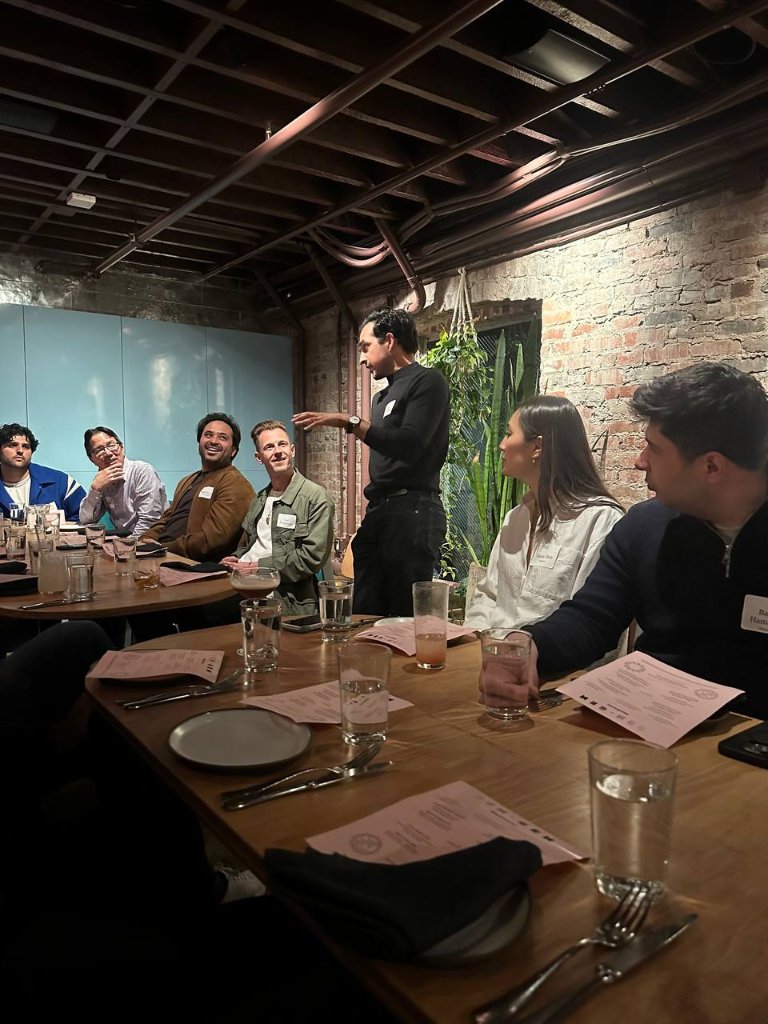 vivekramaswami's tweet photo. Had a great time hosting a group of angel and seed investors at Liholiho Yacht Club last night. The energy in San Francisco continues to be alive and well - and plenty of book recommendations to work through now! @kmehandru @sabrinafwu @MadronaVentures https://t.co/xgrmRy7IMy
