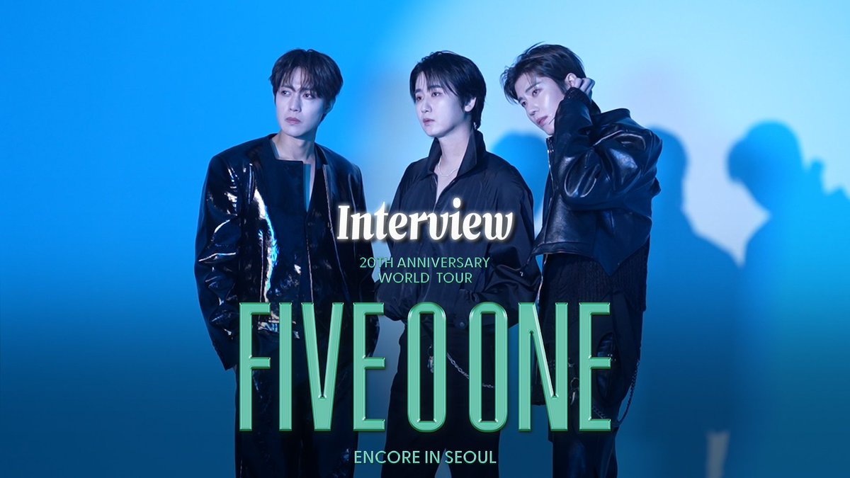 [CONTENT]

🔑𝗞𝗘𝗬𝗪𝗢𝗥𝗗
: [FOO Ancore Concer 직전 예습 복습 인터뷰💚]

UPLOAD🎉
🔗 youtu.be/pxFu7lv9kS8

#FIVE_O_ONE #FIVEOONE #파이브오원
#김현중 #허영생 #김규종
#KIMHYUNJOONG #HEOYOUNGSAENG #KIMKYUJONG
#FOO_20th_Anniversary_World_Tour_Encore_In_Seoul