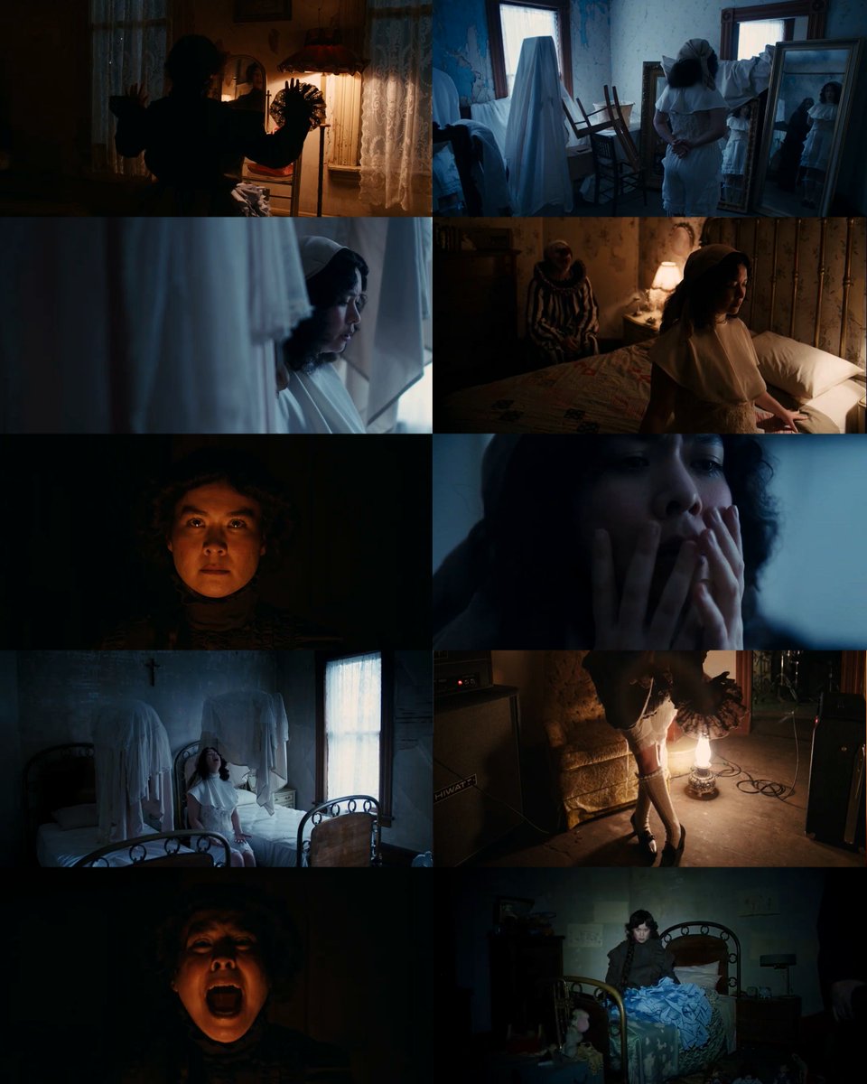 Mitski for the ‘If I Leave’ music video.