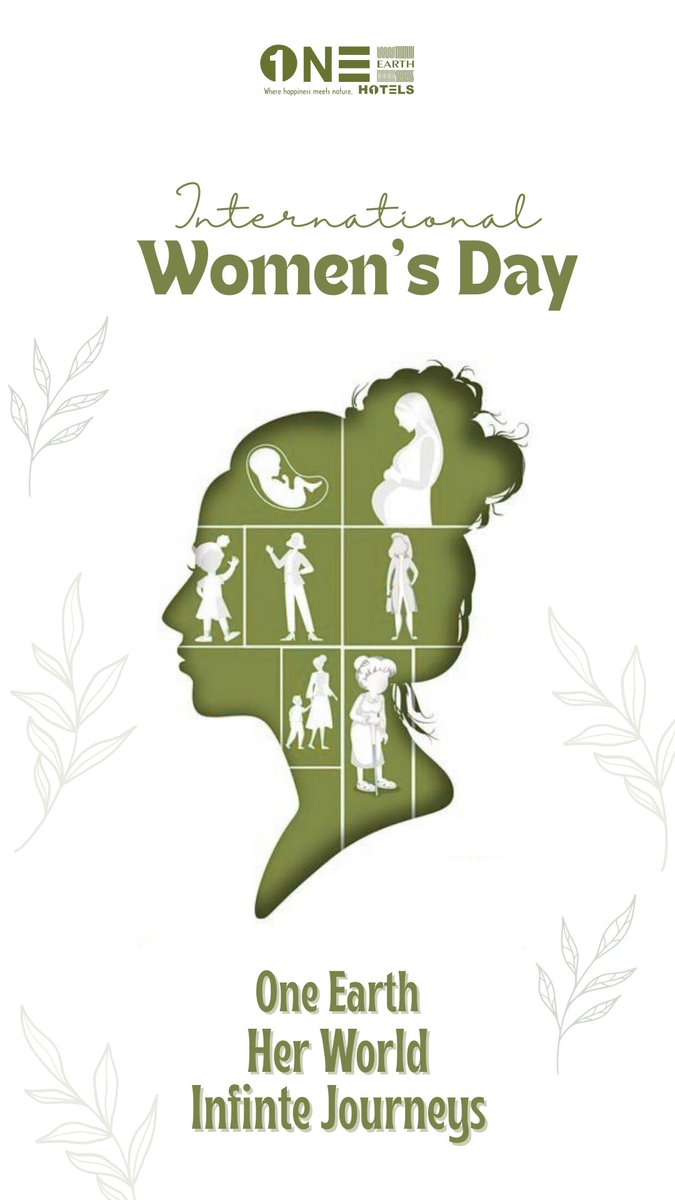 OneEarthHotels's tweet photo. At One Earth Hotels, we’re proud to be part of Her World. Cheers to the women shaping a sustainable future!

#happywomensday #InternationalWomensDay #WomenEmpowerment #women #WomensArt #oneearthhotels https://t.co/ZxpuOzuj7X