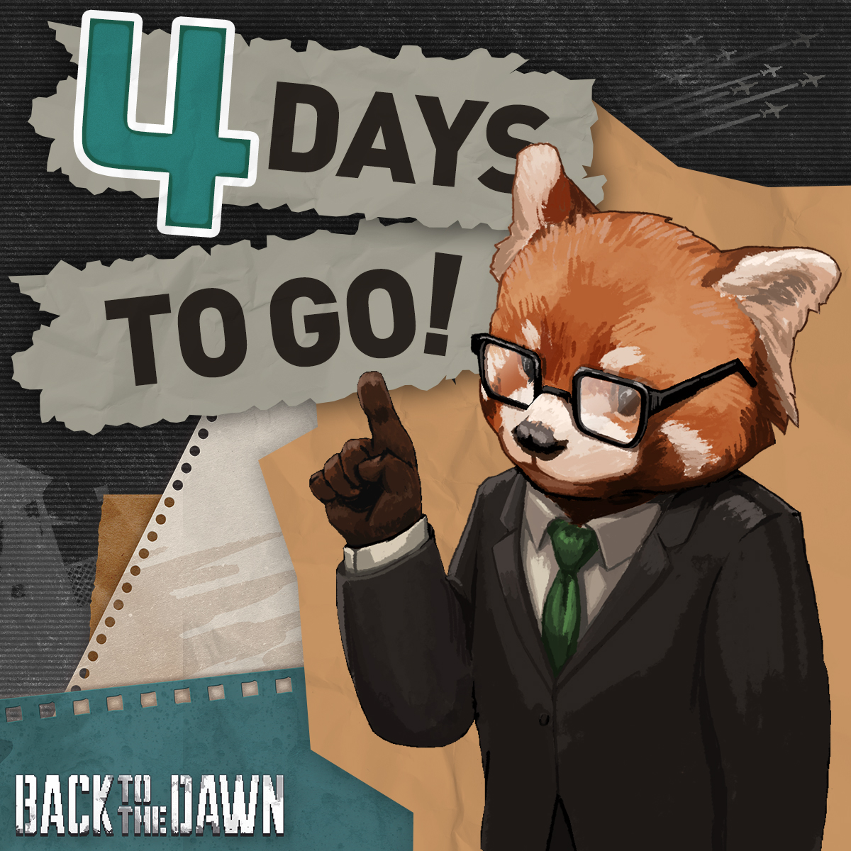 "Not a racoon."

Reed the Red Panda is a lawyer with a desire to "uphold justice" in this deeply unfair city, using his own abilities to fight back.
For Thomas the Fox, who must fight alone inside the prison, Reed is a dependable ally providing support from the outside.

The