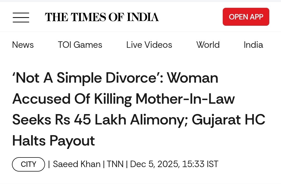 Ki_Siff's tweet photo. Will u gave 45 lakh Alimony after she delete ur mom? 🤔

Why did lower court award her 😱 https://t.co/iHBhbUvxDr