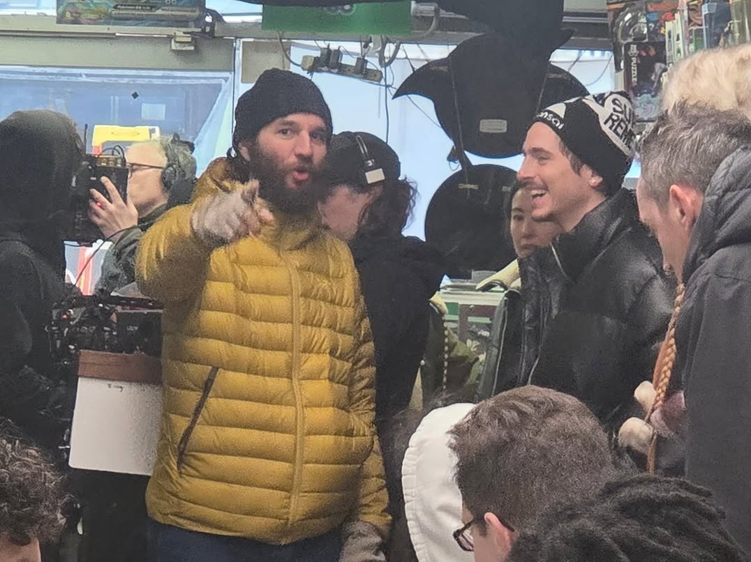 New/old photos of Timothée Chalamet and Josh Safdie at the Bulletproof Comics in NYC for the W Magazine photoshoot.

📸 bulletproofcomics (Instagram)