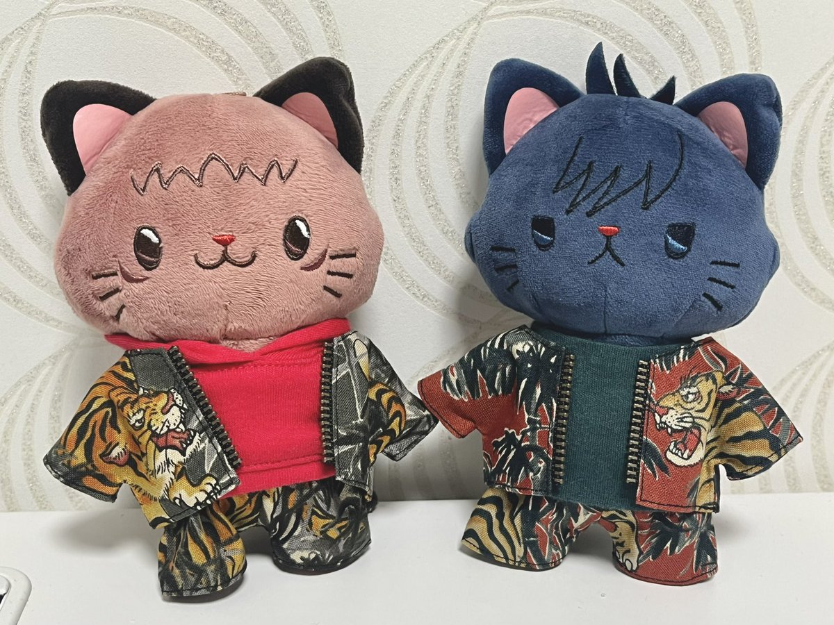 この間遊んでいただいた時にいーこさんに頂いたとら🐯のおようふく！
インナーの関係でいつもと色を逆にしてしまったけどお似合いだね〜🥰かっこいいね〜😘
<a href="/eeifee4/">いーこ🐯🐺</a>