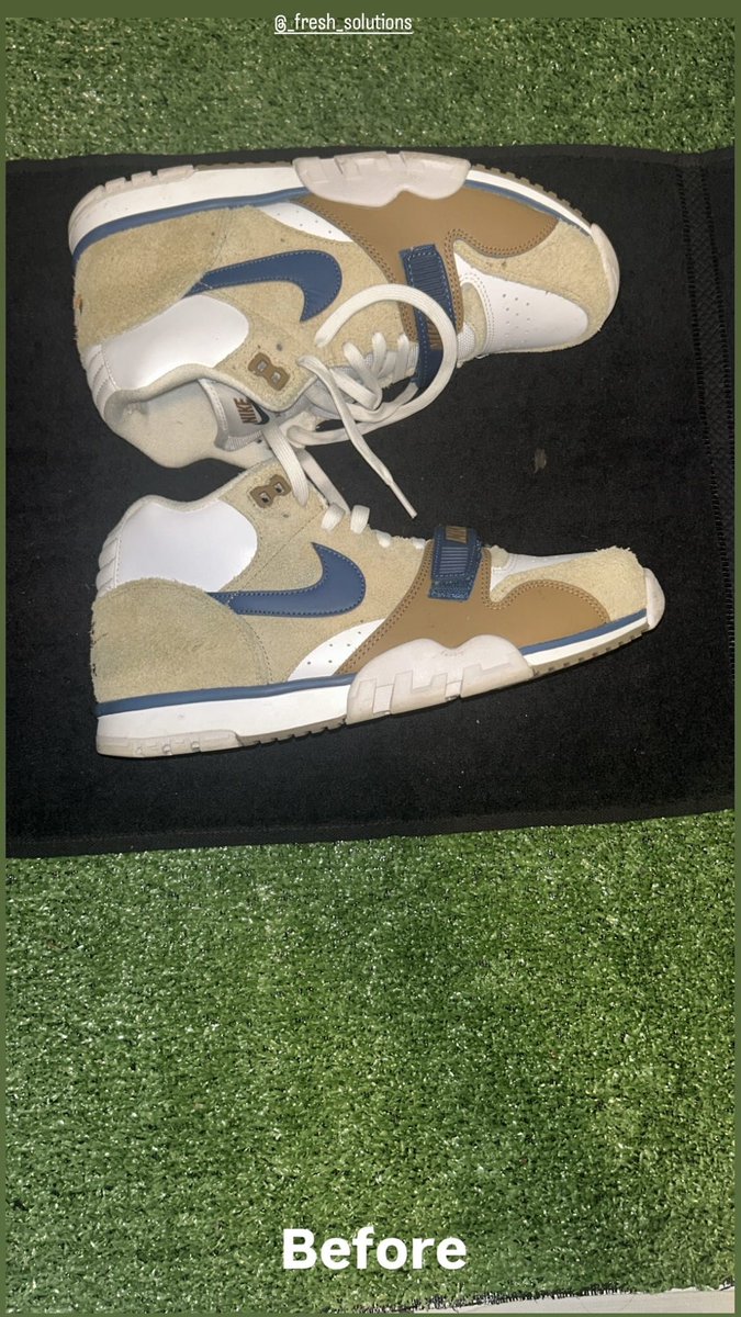 LilBoy_Fresh's tweet photo. DEEP SUEDE CLEAN 🧽🧼 https://t.co/HPdZxv4xJx