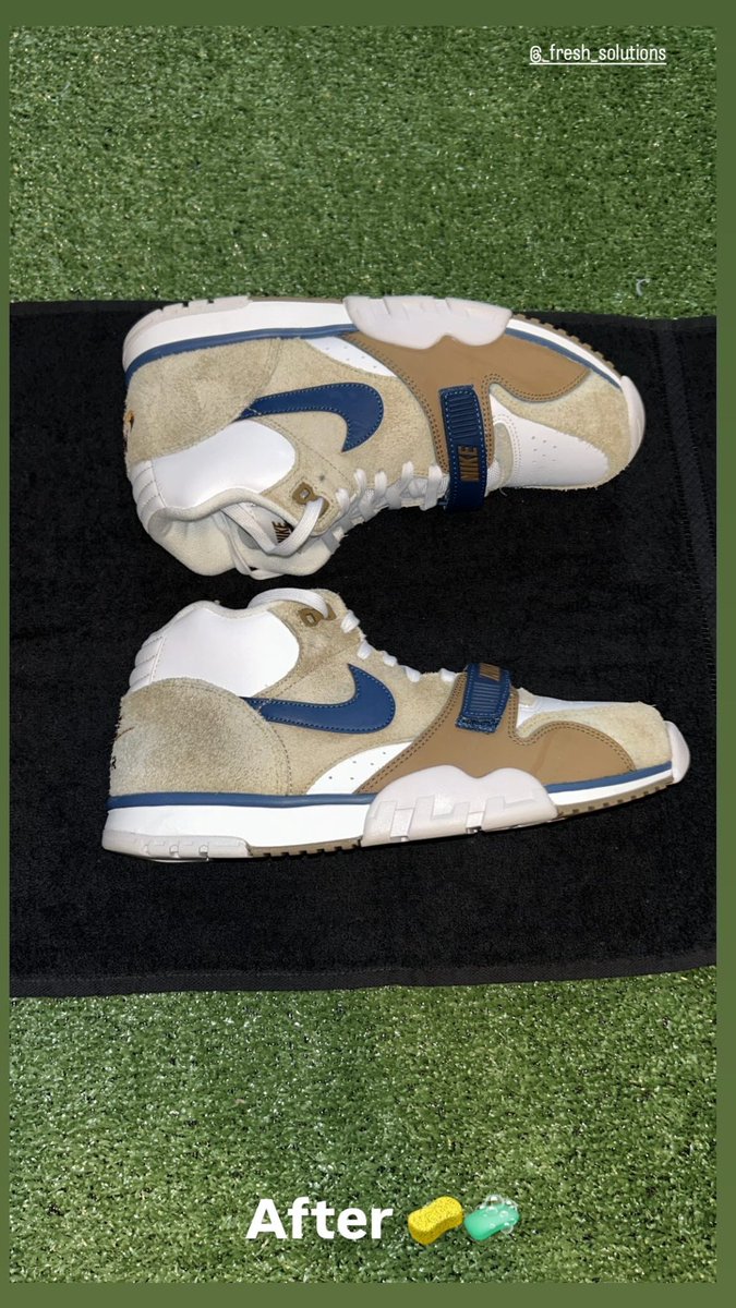 LilBoy_Fresh's tweet photo. DEEP SUEDE CLEAN 🧽🧼 https://t.co/HPdZxv4xJx