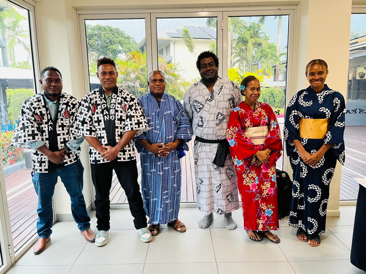 JapanEmb_SI's tweet photo. On 23rd February, Ambassador HIGUCHI hosted a reception at the Heritage Park Hotel to celebrate His Majesty the Emperor's Birthday. We had the pleasure of welcoming around 120 guests.
Details on our website→https://t.co/j8yzsIFBMY
#SolomonIslands #Honiara #birthday #reseption https://t.co/vurBWCRsBd
