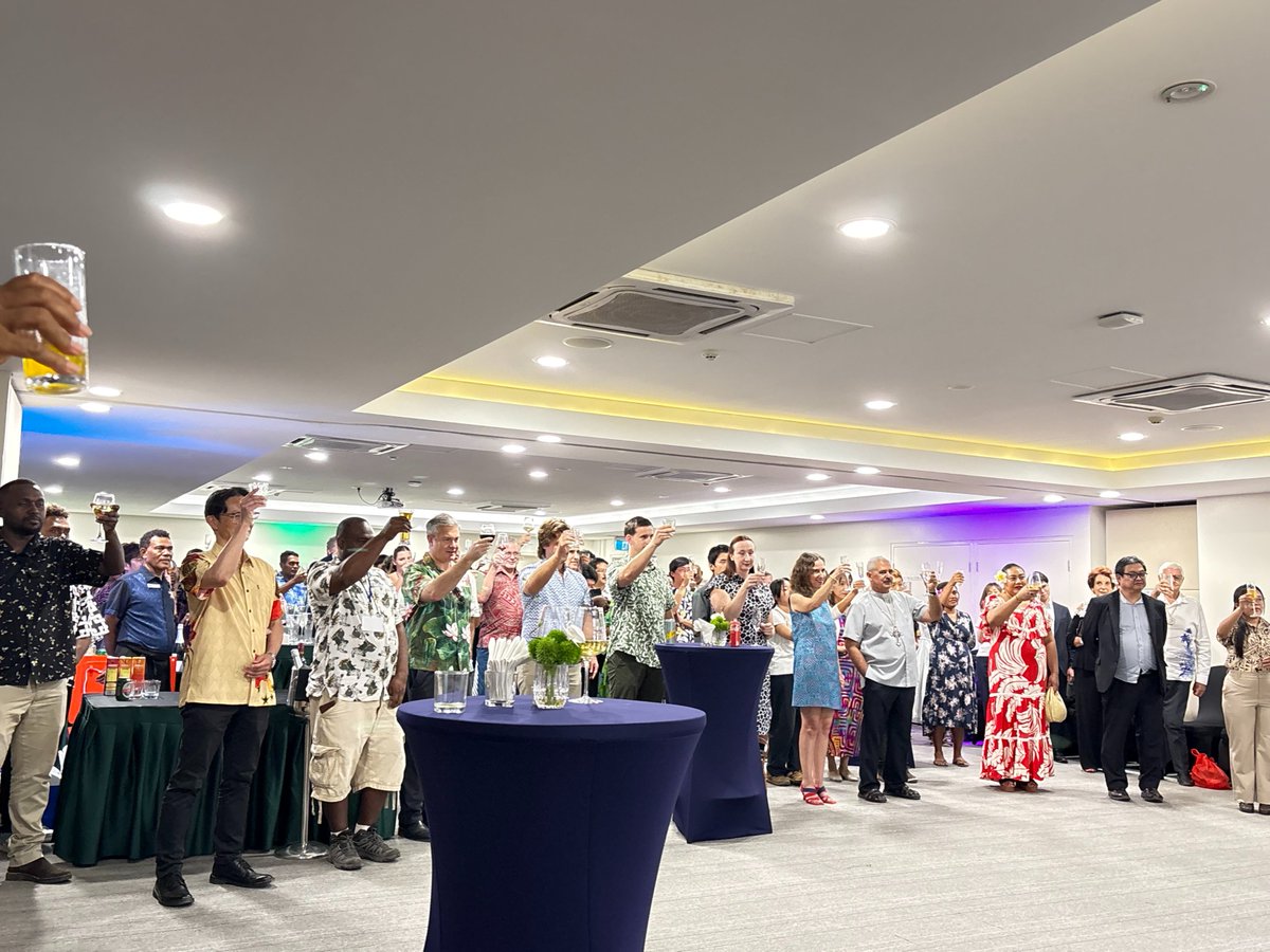 JapanEmb_SI's tweet photo. On 23rd February, Ambassador HIGUCHI hosted a reception at the Heritage Park Hotel to celebrate His Majesty the Emperor's Birthday. We had the pleasure of welcoming around 120 guests.
Details on our website→https://t.co/j8yzsIFBMY
#SolomonIslands #Honiara #birthday #reseption https://t.co/vurBWCRsBd
