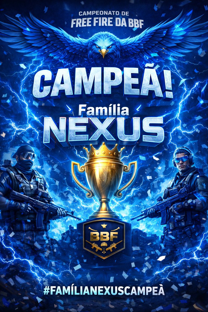 bigbangfake's tweet photo. 🎉🔥 Resultado do Camp de Free Fire da BBF! 🔥🎉
O campeonato foi insano e a disputa foi muita! 💥
Mas no final a Família Nexus venceu! 👑
Parabéns aos vencedores — jogaram com estratégia, garra e muita mira! 🏆🎮
Valeu pra todos que participaram e fizeram esse camp épico! 🙌 https://t.co/q8TuO74jOl