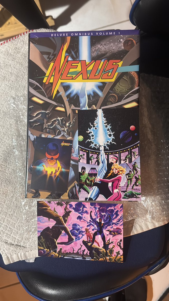 The <a href="/BloodyRedBaron/">Mike Baron</a> Strikes Again! 

Lookin Great Mike!

Nexus Omnibus Vol. 1

LFG!