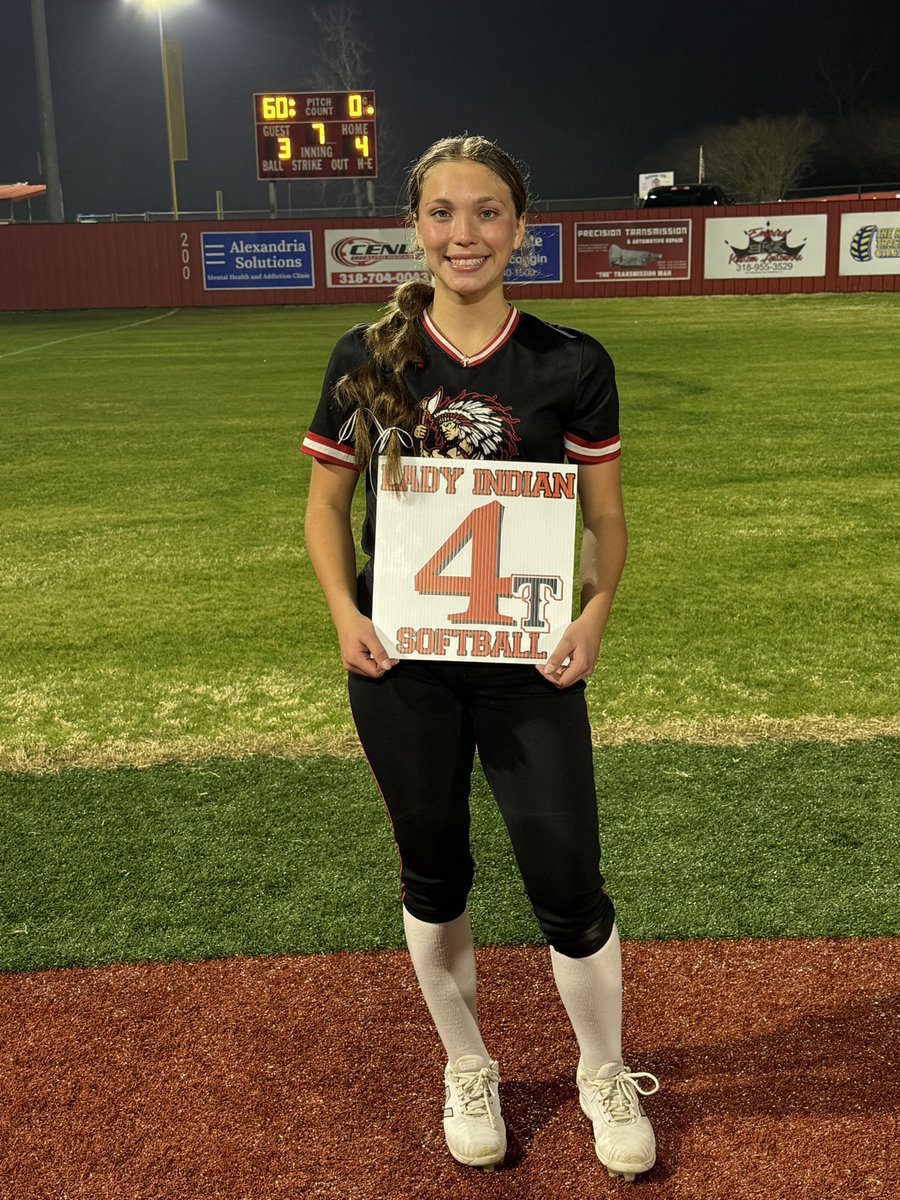 Congratulations Anistyn Nichols for being tonight’s player of the game.