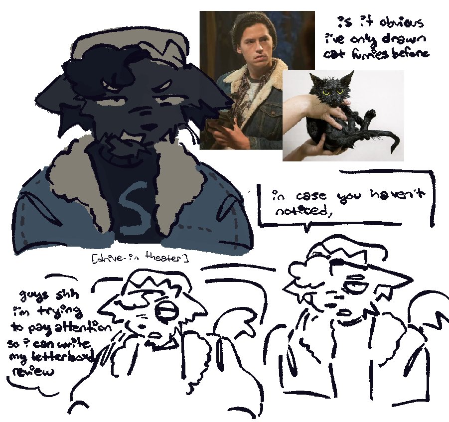 toadswindle's tweet photo. i dont even draw furries i dont know whats happening to me. #riverdale #fanart                 I HATE HASHTAGS https://t.co/Hc8eGOZgNl