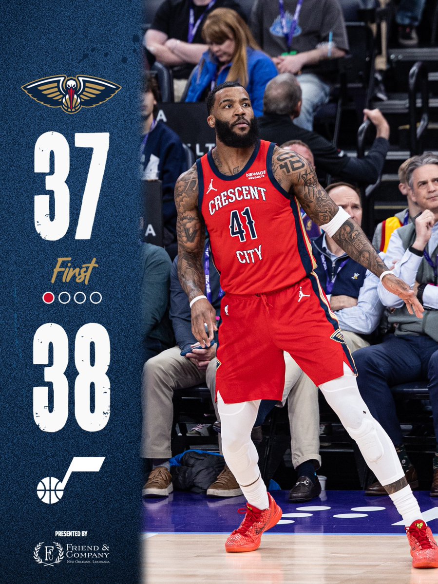 after 1 👀
#Pelicans | @Friend_and_Co