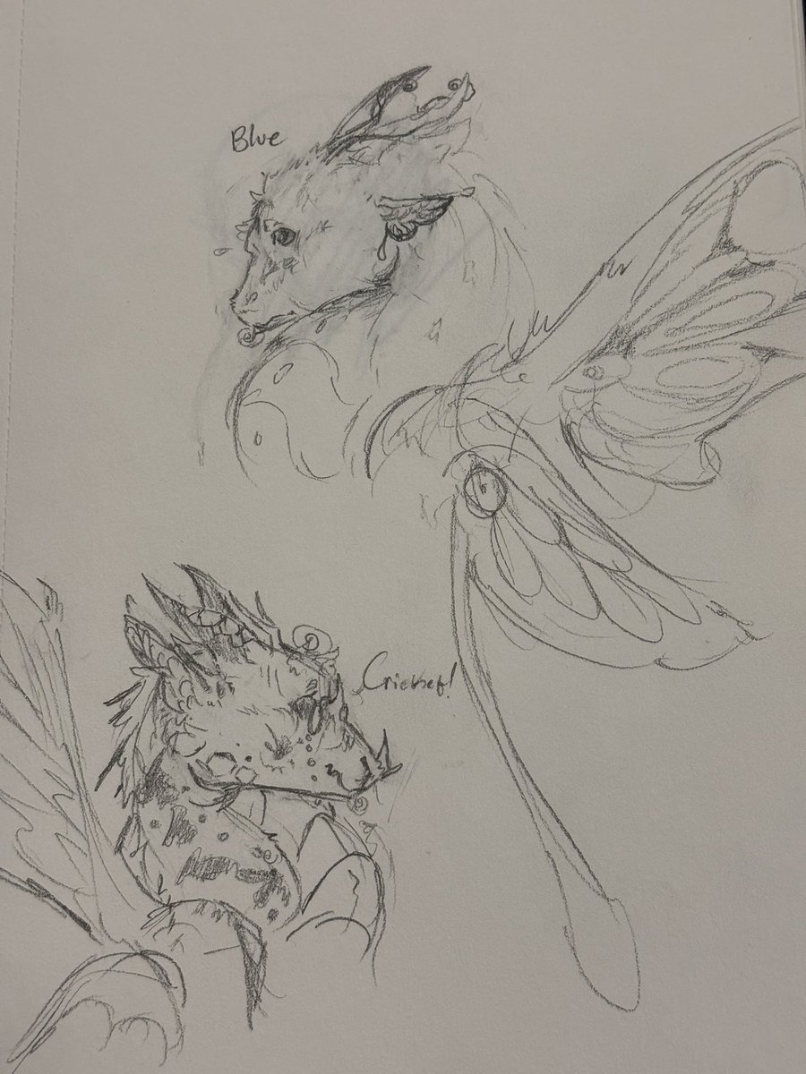Hi I've been neglecting doing art. Go my #wingsoffire slop!!!! #bluewof #cricketwof