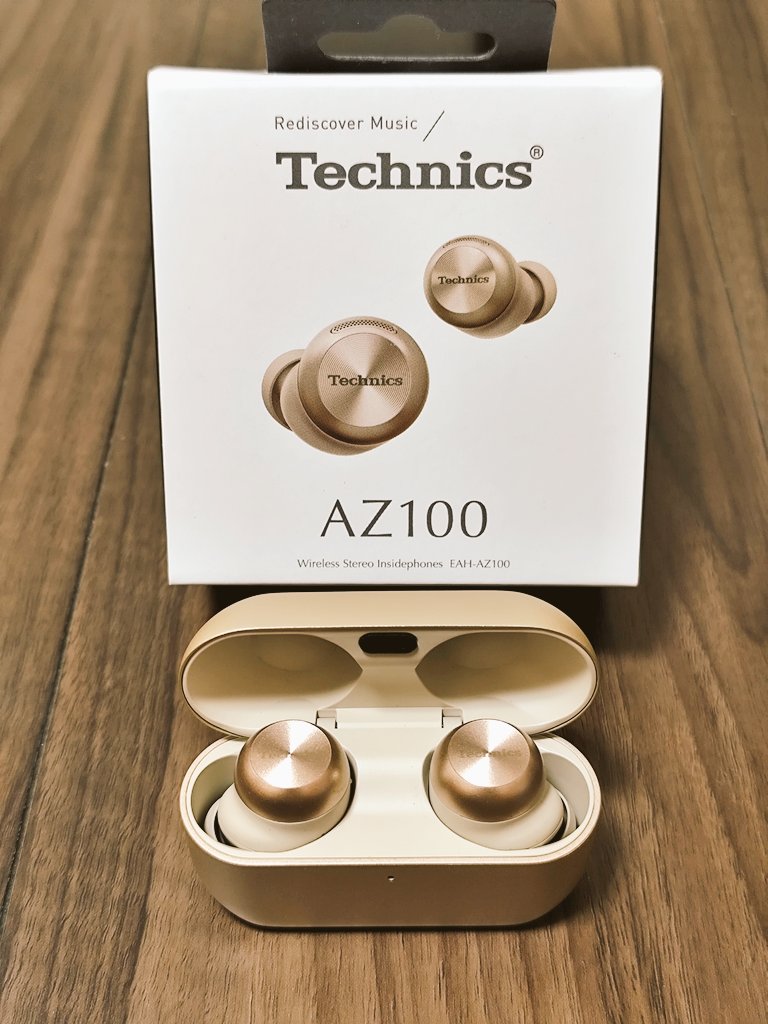 Technics®『EAH-AZ100』 総額￥34,824 買いましたッ!!🐣🎧️ (新品、物