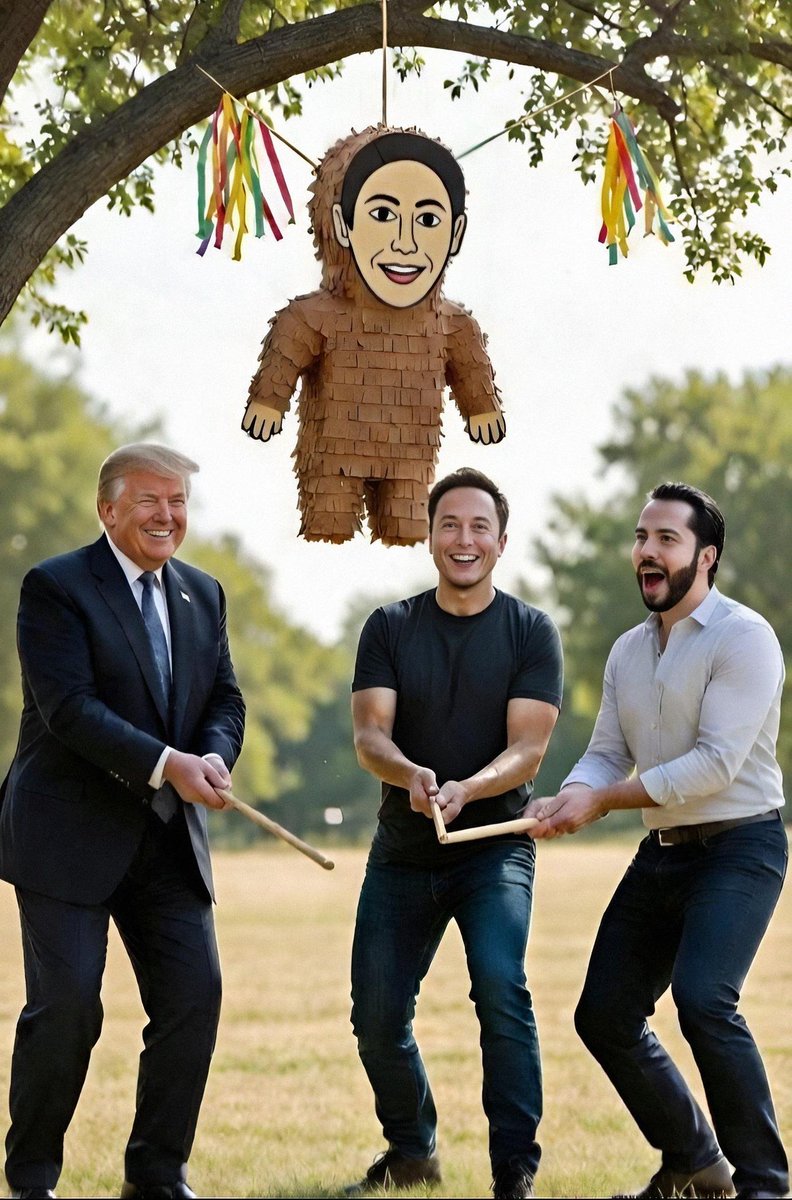 A Claudia Sheinbaum la traen de piñata 🫰🏻👏🏻😂