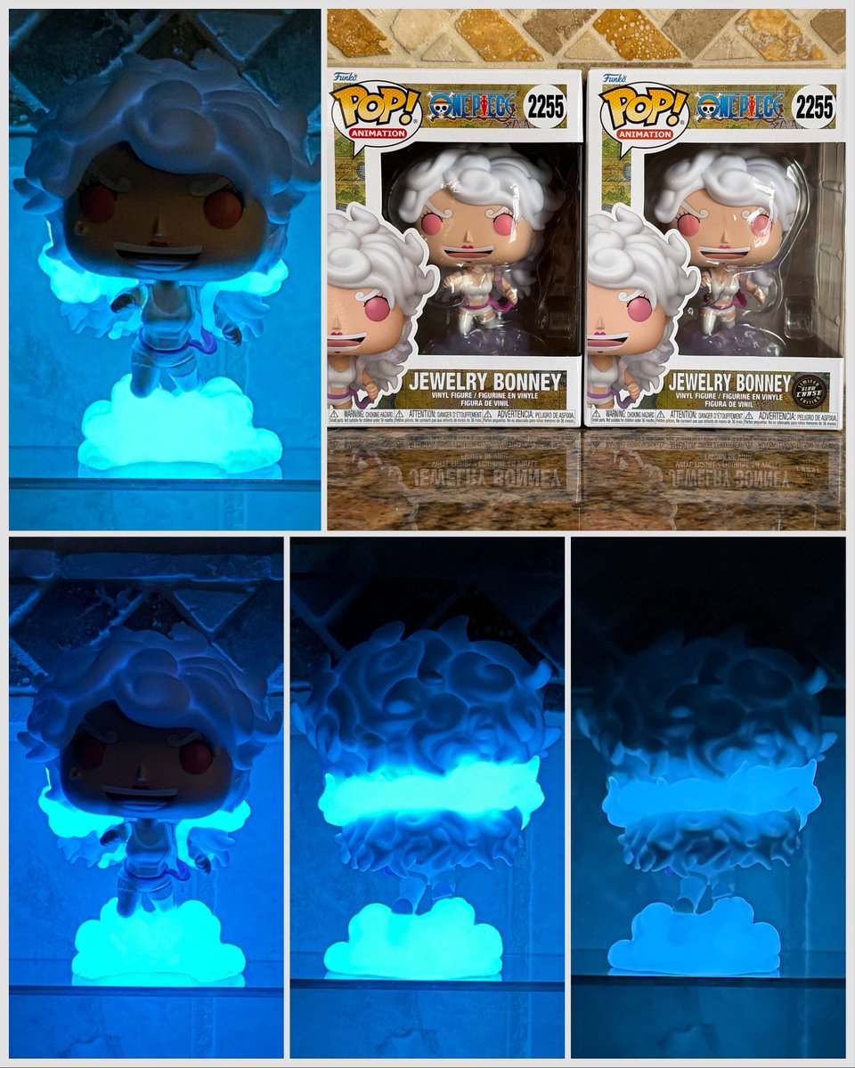 📭📦 Got in the Bonney Pop &amp; Chase! 🔥 Check out the glow check!
.
#OnePiece #Funko #FunkoPop #Anime