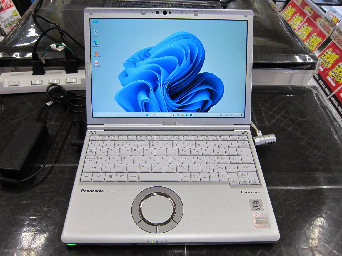 日本製 ノートパソコン 良品 12.1型ワイド 松下 パナソニック CF 