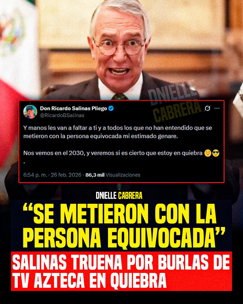 😂 No se burlen: Salinas Pliego tronó del coraje al ver que todo México se burló de la quiebra técnica de TV Azteca ''se metieron con la persona equivocada''