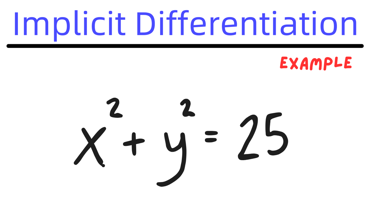 Engineer4Free's tweet photo. Implicit Differentiation Example #1: https://t.co/jK1qizRH2q

#calculus #math #engineering #learnmath #studymath #learnengineering #studyengineering #engineeringstudents https://t.co/2IvKts9r9K