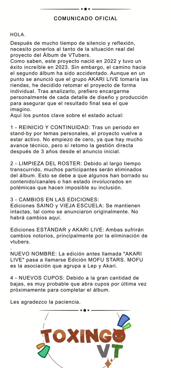 ToxingoVT | AKARI LIVE | LEP / VGen comms open tweet media
