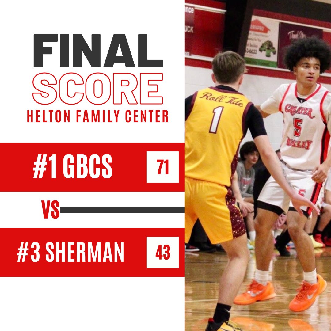 Greater Beckley Christian Boys Basketball tweet media