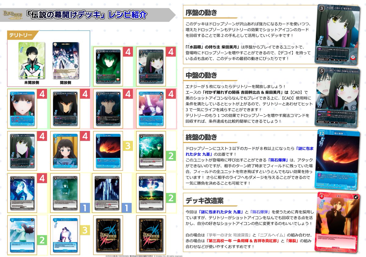 TCG「ビルディバイド」【公式】 (@build_divide) / Posts / X