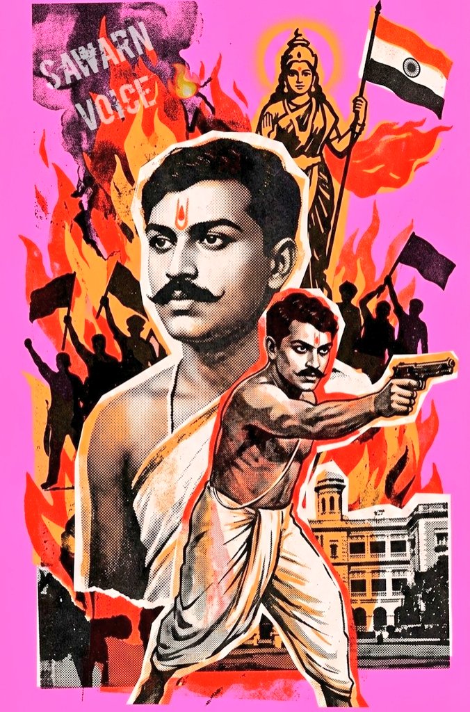 The_india_voice's tweet photo. पंडित चंद्रशेखर आज़ाद को शत शत नमन।

ब्राह्मण केवल ज्ञान नहीं, रण में भी अग्रणी।
त्याग, तेज और स्वाभिमान ही हमारी पहचान। 🔥
 #ChandrashekharAzad https://t.co/PEYq2DsQeD