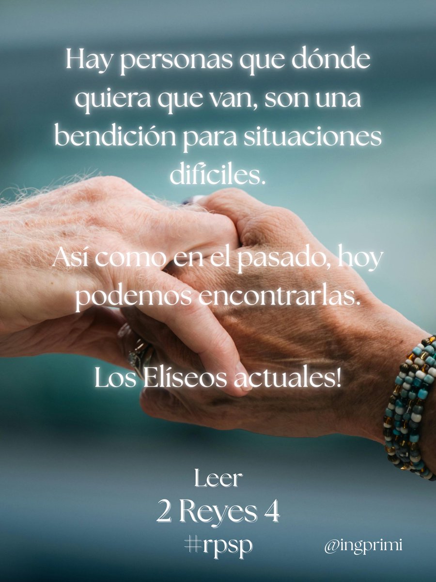 ingprimi's tweet image. 2 Reyes 4 #rpsp
#Biblia
#Leer