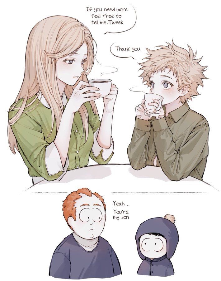 Me encontré está imagen,es muy divertido la reacción de Thomas y Craig .
#Creek #Southpark
No sé quién lo hizo,pero le quedó genial