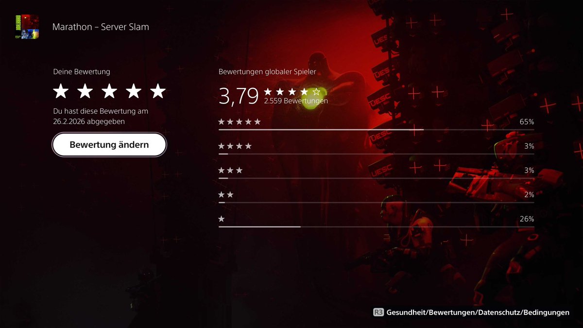 If you want to understand the discourse around marathon on this app i implore you take a look at these playstation reviews. you either love it or you hate it