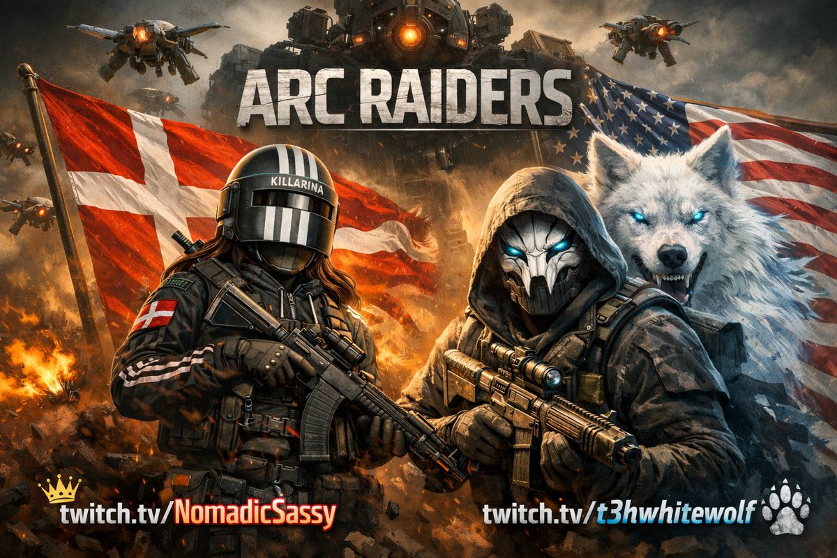 Thank you to everyone who showed up to tonight's stream! It was an absolute banger, blowing my all time record for gifted subs in a single stream! Tomorrow <a href="/NomadicSassy/">NomadicSassy</a> &amp; I will be streaming Arc Raiders!!! Be there, it is sure to be a chaotic good time! Love you all Wolf's Den!