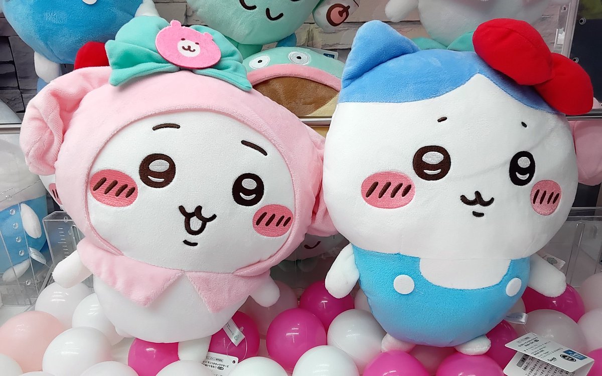 プライズ】本日新入荷！ 『ちいかわ×サンリオキャラクターズBIG