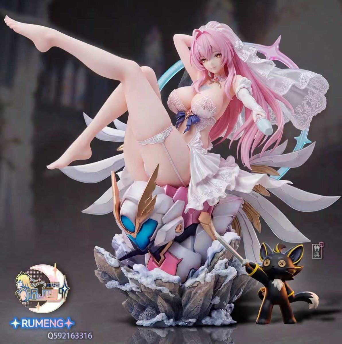 [ Rumeng Studio ] Aemeath (Wedding ver) - WuWa - preview~

I don't care what the statue looks like as long as I get rover kitty...  (she looks great tho~!)

No real details at this time other than scale will be 1/6~

#gk #garagekit #Ames