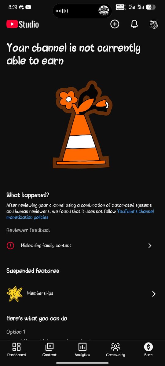 flash_sama's tweet photo. @TeamYouTube @YouTube @reneritchie @nealmohan First it was : Harmful minor issue and now it's : Family misleading content content. Really?? it's totally a false flagged against my channel by Yotube AI, please review my channel. Here's My channel's link : https://t.co/CqXYOHgQcq https://t.co/c4P5jprWjH