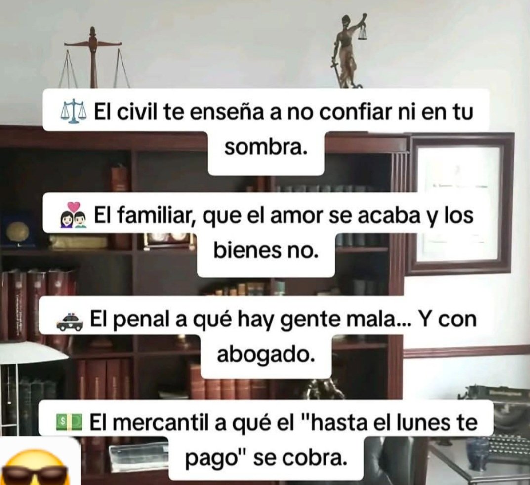 ramirosala87's tweet photo. Ni mejor dicho ⚖️ ✍️ 👌 
#jurídico #abogado https://t.co/hgZnxrKatT