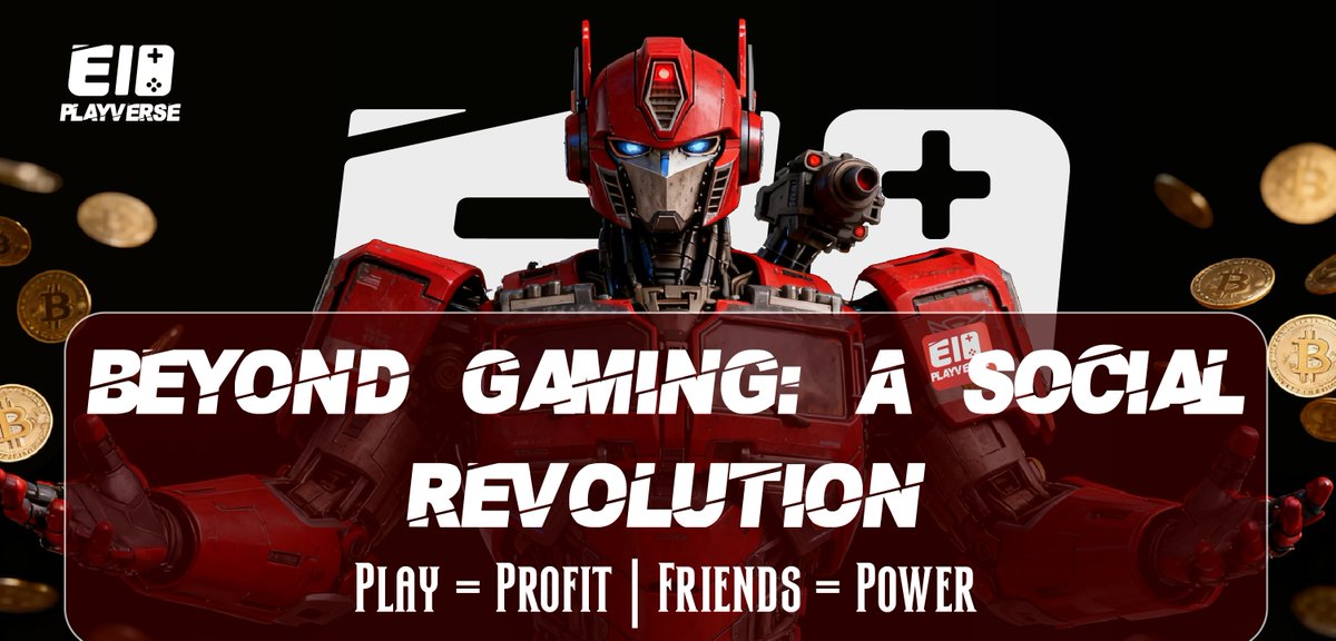PlayVerseLabs's tweet photo. 🕹️ More than a game — it’s a social revolution.
PlayVerse blends GameFi + SocialFi into one living world.
Where play means profit, and friends become power ⚡

#PlayVerse #GameFi #SocialFi #Web3Gaming #Metaverse #OnChainGaming https://t.co/v7HYhtdE6A