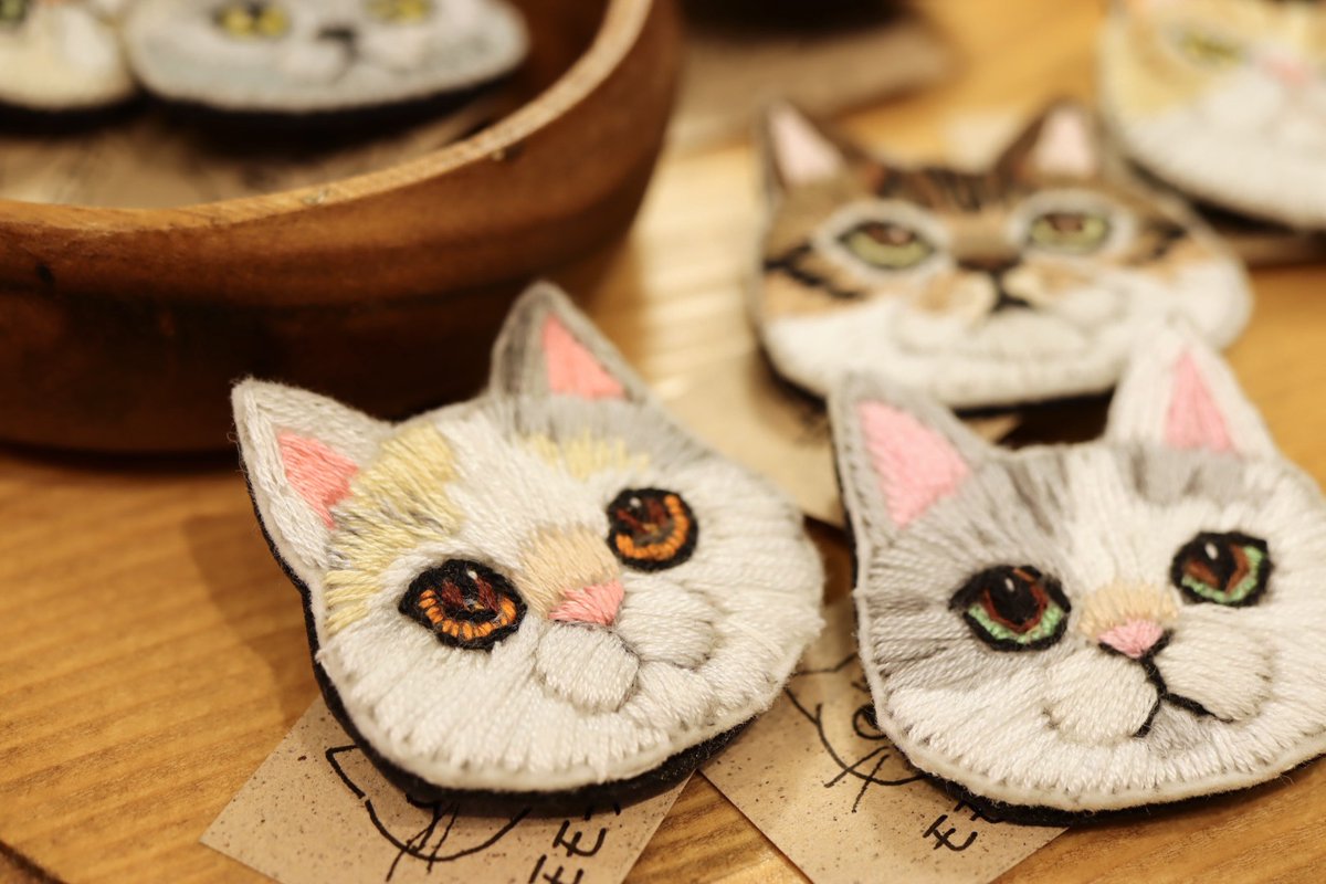 ハイカラ雑貨店ナツメヒロ本日も開店しました。 企画展『猫展-二月の