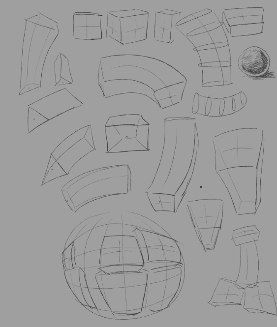 Reminder to all the artists on here to do the boring shape work at least weekly to truly level up your art < 3